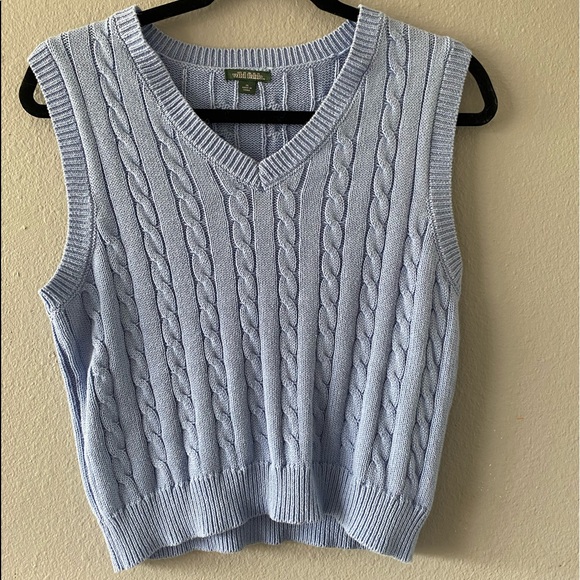 wild fable Tops - light blue wild fable sweater vest